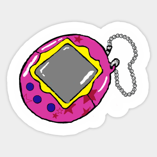 90's Virtual Pet Nostalgia Sticker